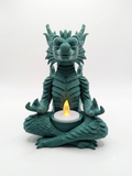 Entspannter Zen-Drache – 3D-gedruckte Deko-Figur